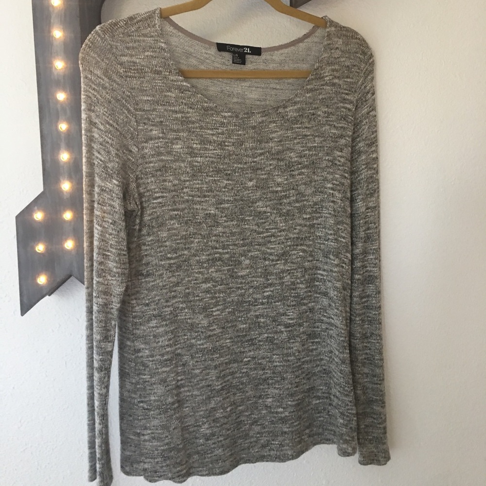 Lightweight speckled sweater